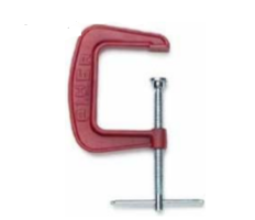 Temo 50 x 5 x 4.5cm Mod. G Professional Standard Duty Nodular Cast Iron G Clamp
