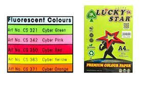 STICKER PAPER A4 COLOR
