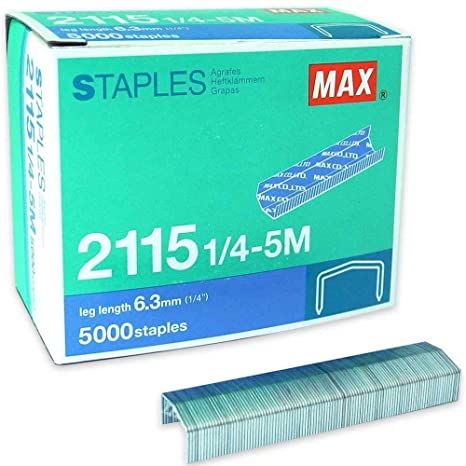 MAX STAPLES STCR 2115 1/4 5M