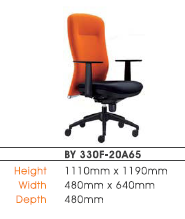 NEXUS BYRON PRESIDENTIAL HIGH BACK CHAIR - BY330F-20A65