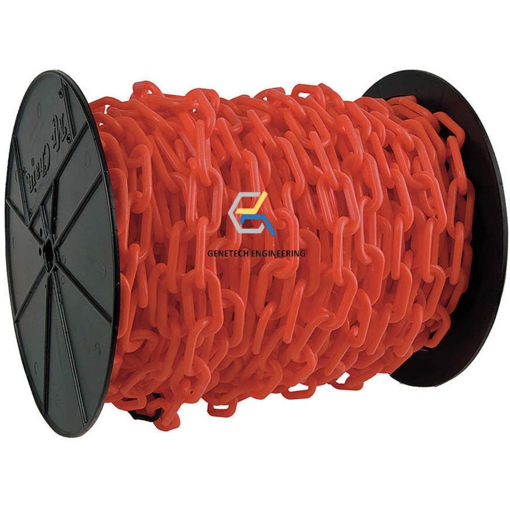 Reel Red Plastic Chain 20meter (65ft)
