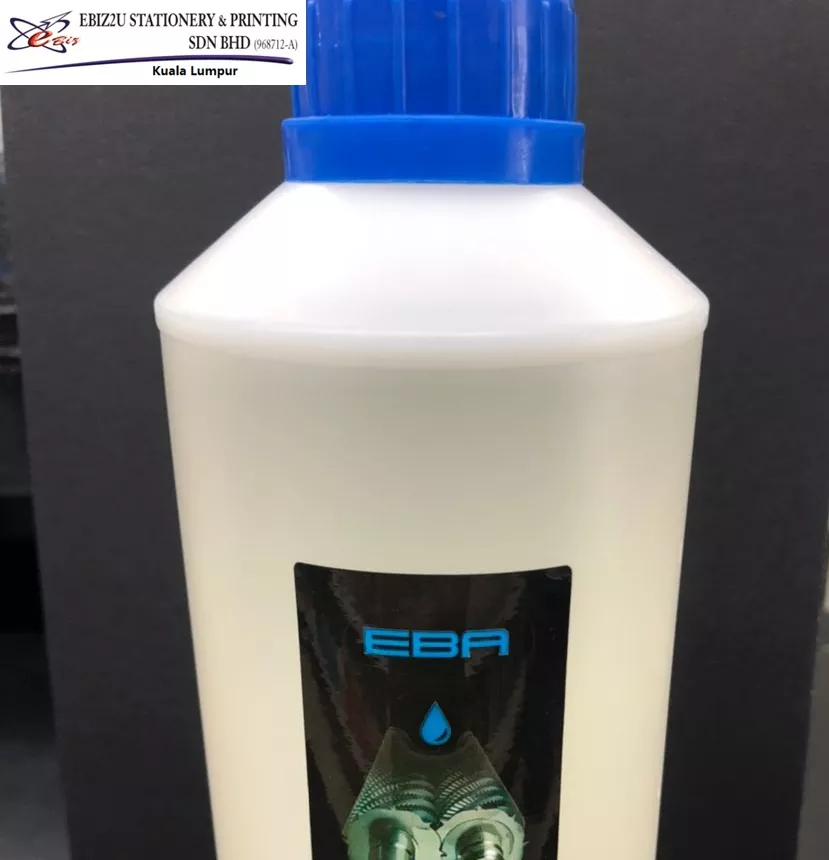 EBA Powershred Shredder Lubricant Oil 1 Liters with all brand of straight cut, cross-cut and micro-cut shredders Shredder Oil