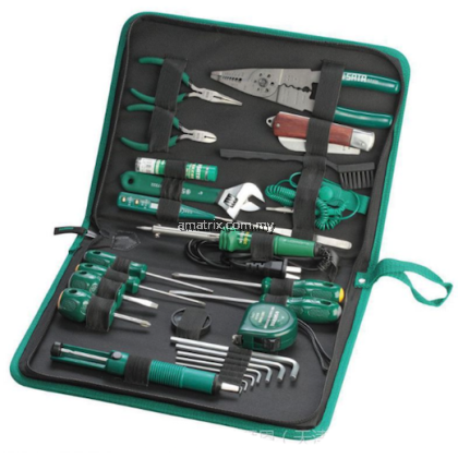 Sata 28PC. ELECTRONIC TOOL SET