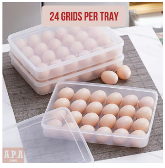 *APA Egg Storage Egg Container Food Storage Plastic Storage Box Kitchen
