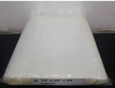 QP PP Plastic Bag for B-Grade Packaging/Curtain M Transparent PP bag 14" x 20" (0.04mm thickness)
