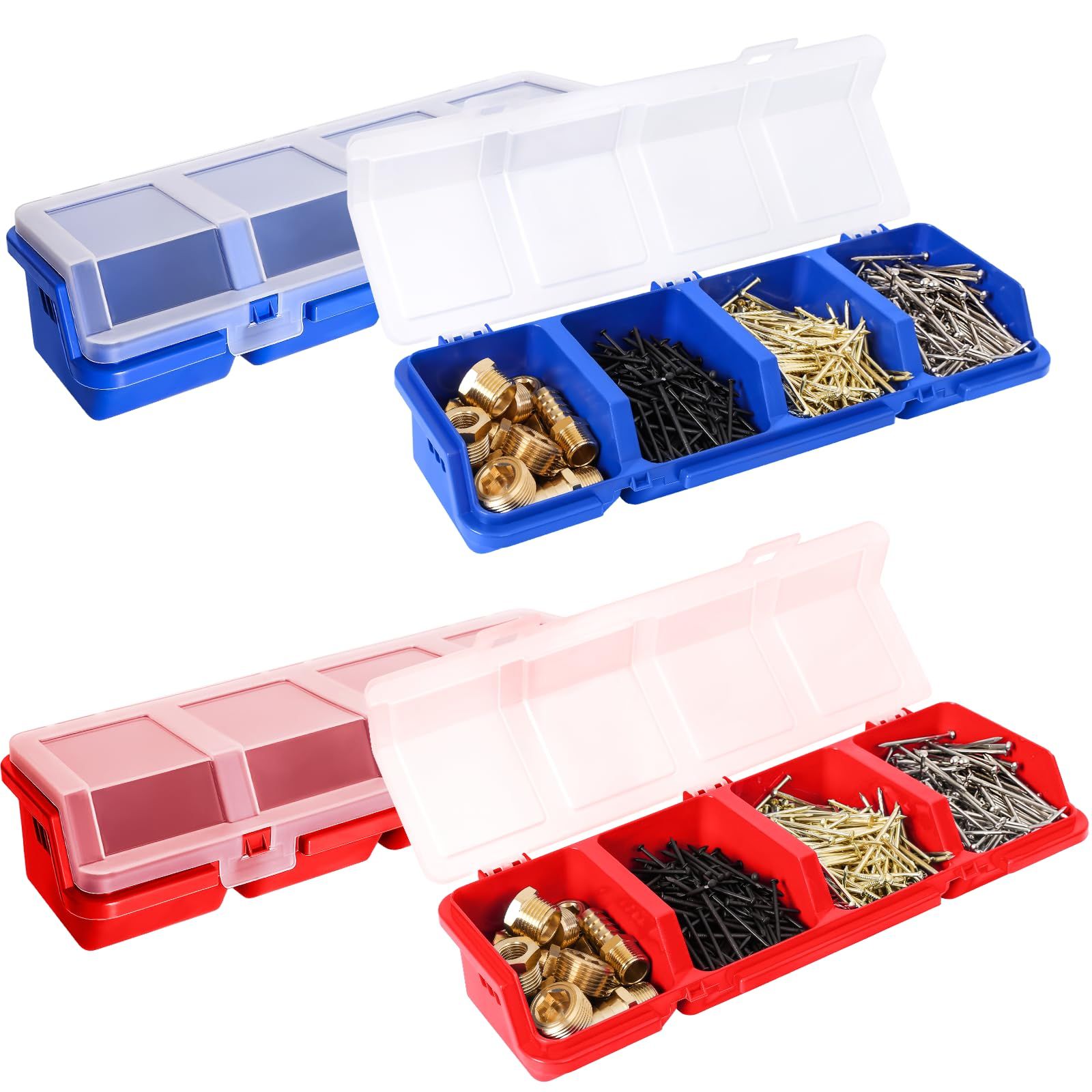 Stackable Plastic Hardware Organiser