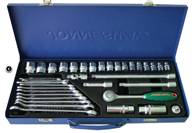 JONNESWAY 36PCS 3/8" DR. COMBINATION TOOL SET