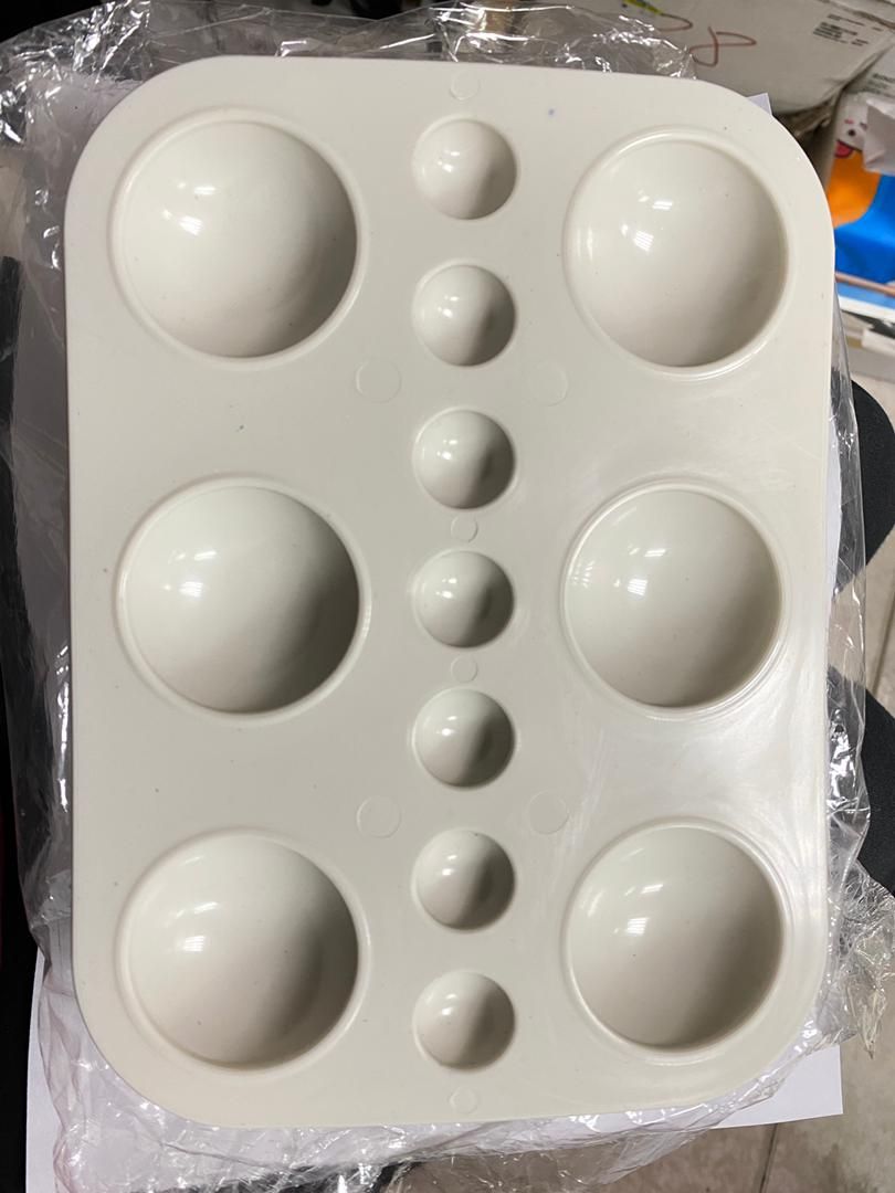 BIG WATER COLOUR PLATE B2302 24PCS/PAC