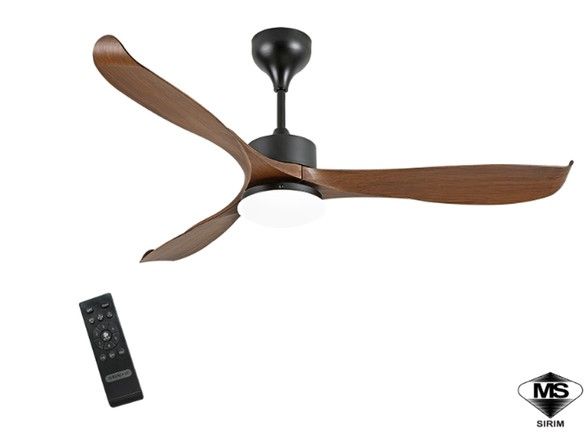 SE SETIA ELECTRIC SIBERIAIR CEILING FAN 56" BLADES DECORATION LIGHT WOOD