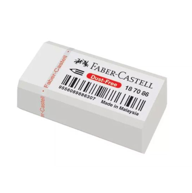 FABER-CASTELL DUST-FREE ERASER 7086-30 (30 PCS/UNIT)