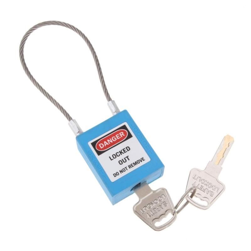 OEM Stainless Steel Cable Padlock