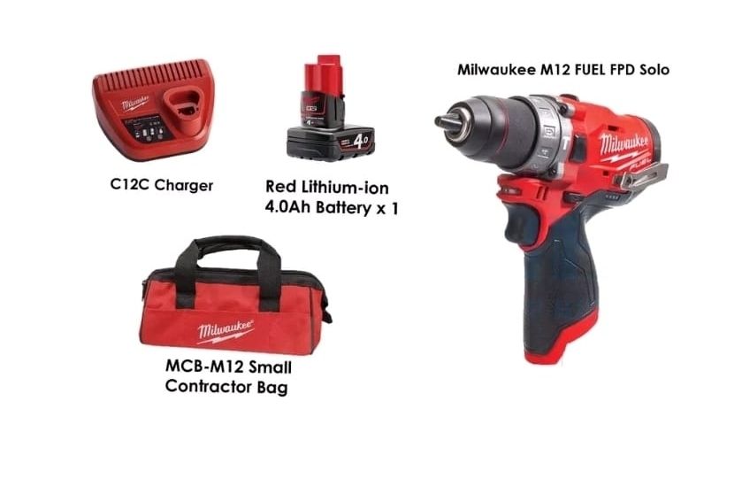 Milwaukee M12 FPD-0 13mm 2 Speed