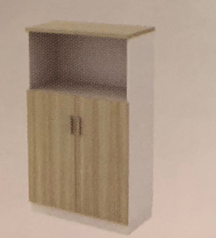 SEMI SWINGING DOOR MEDIUM CABINET 1