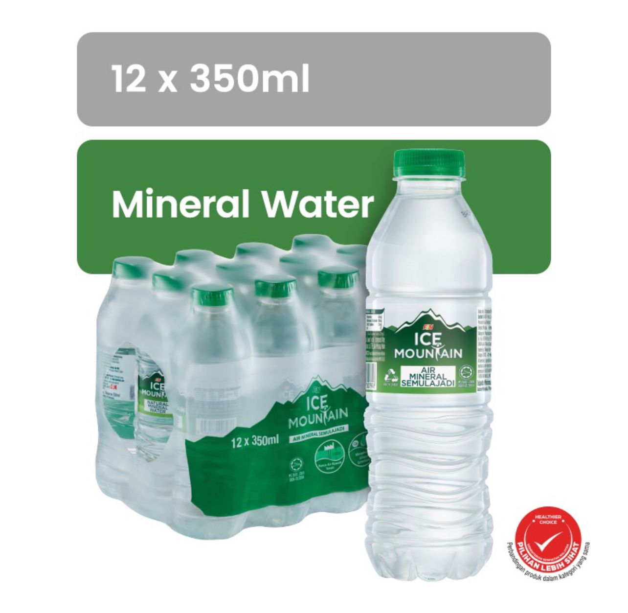 NA Air Mineral / Mineral Water 350ml