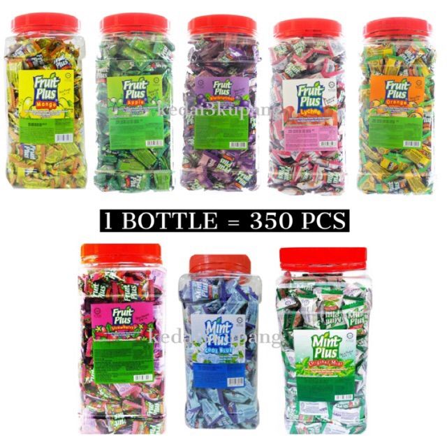 Fruit Plus Chewy Candy (1kg x 350 pcs)