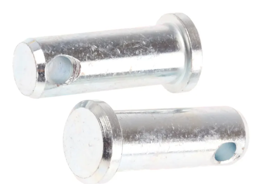 *25.4mm Bright Zinc Plated Steel Clevis Pin, 9.5mm Diameter (5 unit/pack)