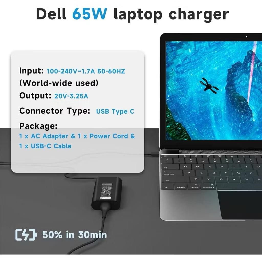 Dell 65W USB-C Power Adapter