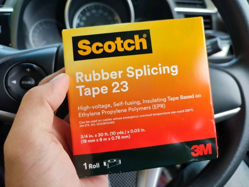 3M Scotch High Tension Rubber Splicing Tape 23