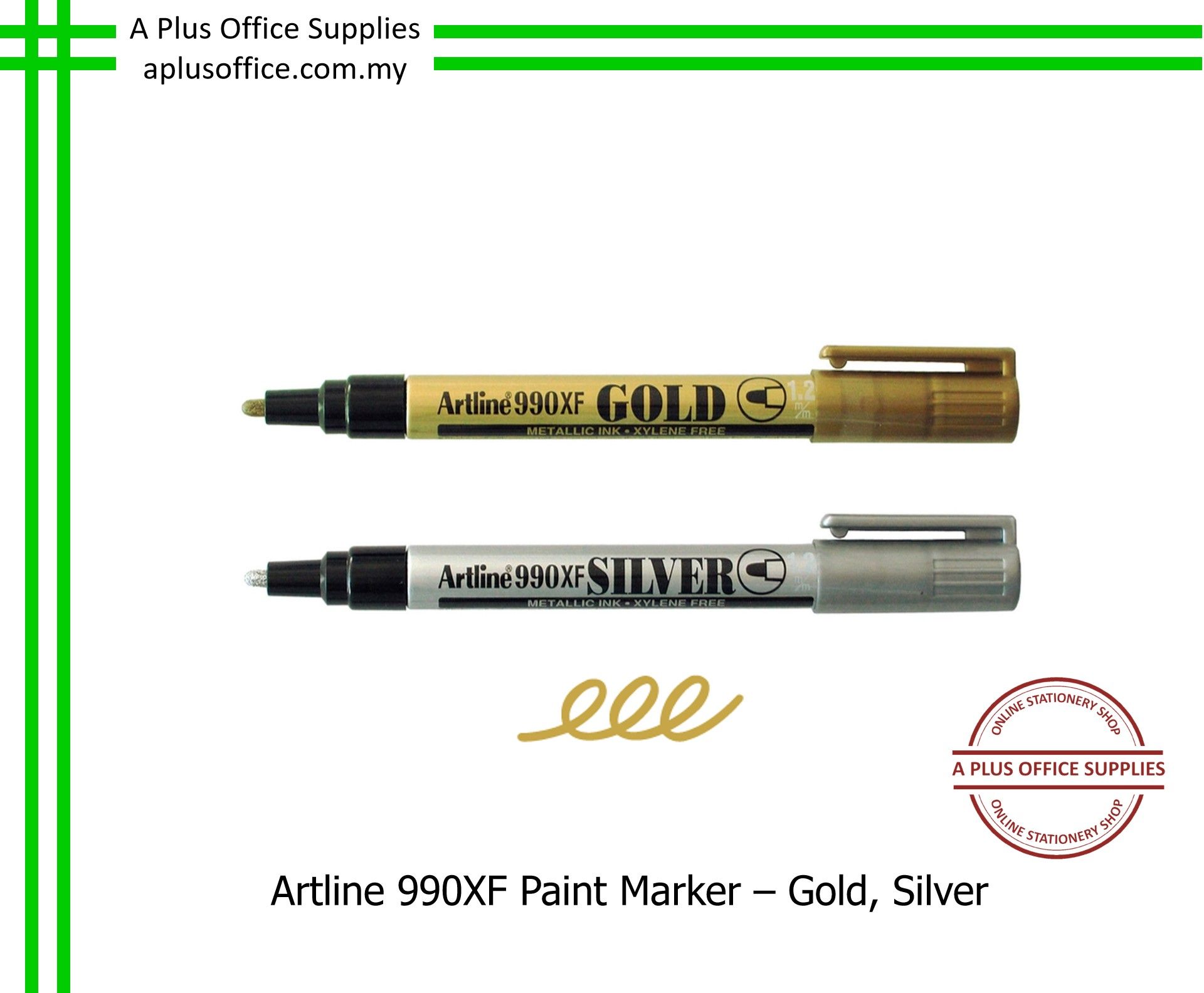 ARTLINE 990XF Metallic Marker