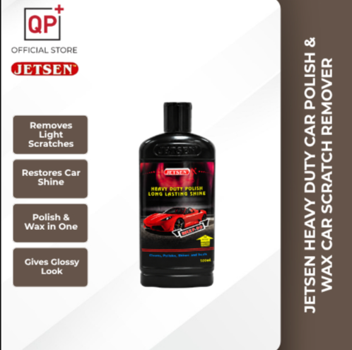 JETSEN HEAVY DUTY CAR POLISH & WAX CAR SCRATCH REMOVER l HILANG CALAR KILAT KERETA l 抛光液-