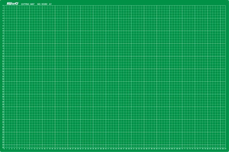 QP KW-trio 9Z203 A1 Green Cutting Mat