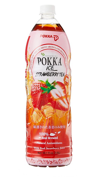 Pokka Ice Strawberry Tea 12 Bottle X 1.5L