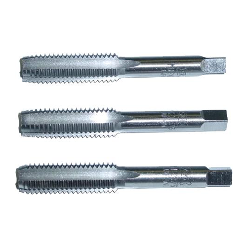 SKC BSW Thread Carbon Steel 3-PC Hand Tap Sets 803