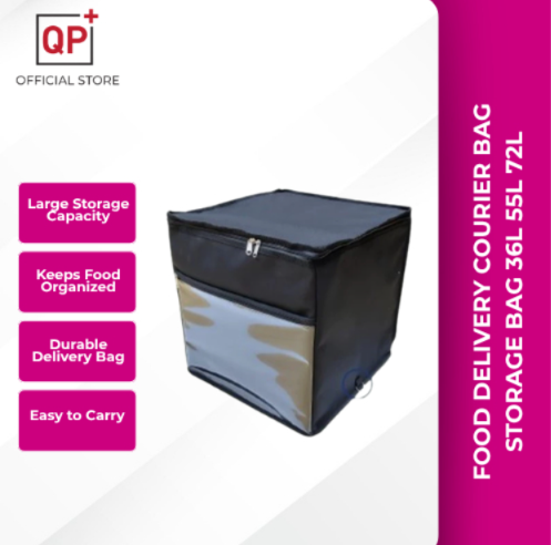 FOOD DELIVERY BAG COURIER BAG STORAGE BAG 36L 55L 72L l BEG GALAS PENGHANTARAN BAG l 送餐包-L: 72L