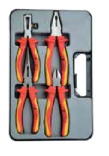 Temo 4Pc VDE Pliers Set