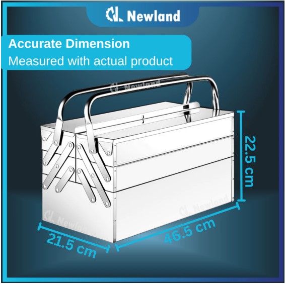Heavy Duty (Stainless Steel) Toolbox 3 Layer