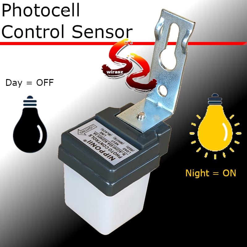 photocell control sensor
