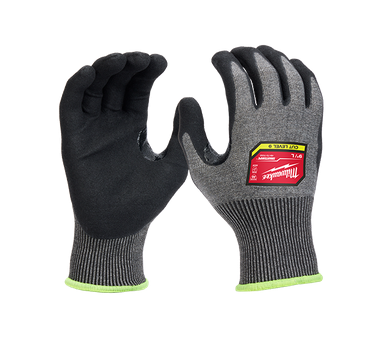 Milwaukee Cut Level 9 High-Dexterity Nitrile Dipped Gloves (Size: XL) 48-73-7033