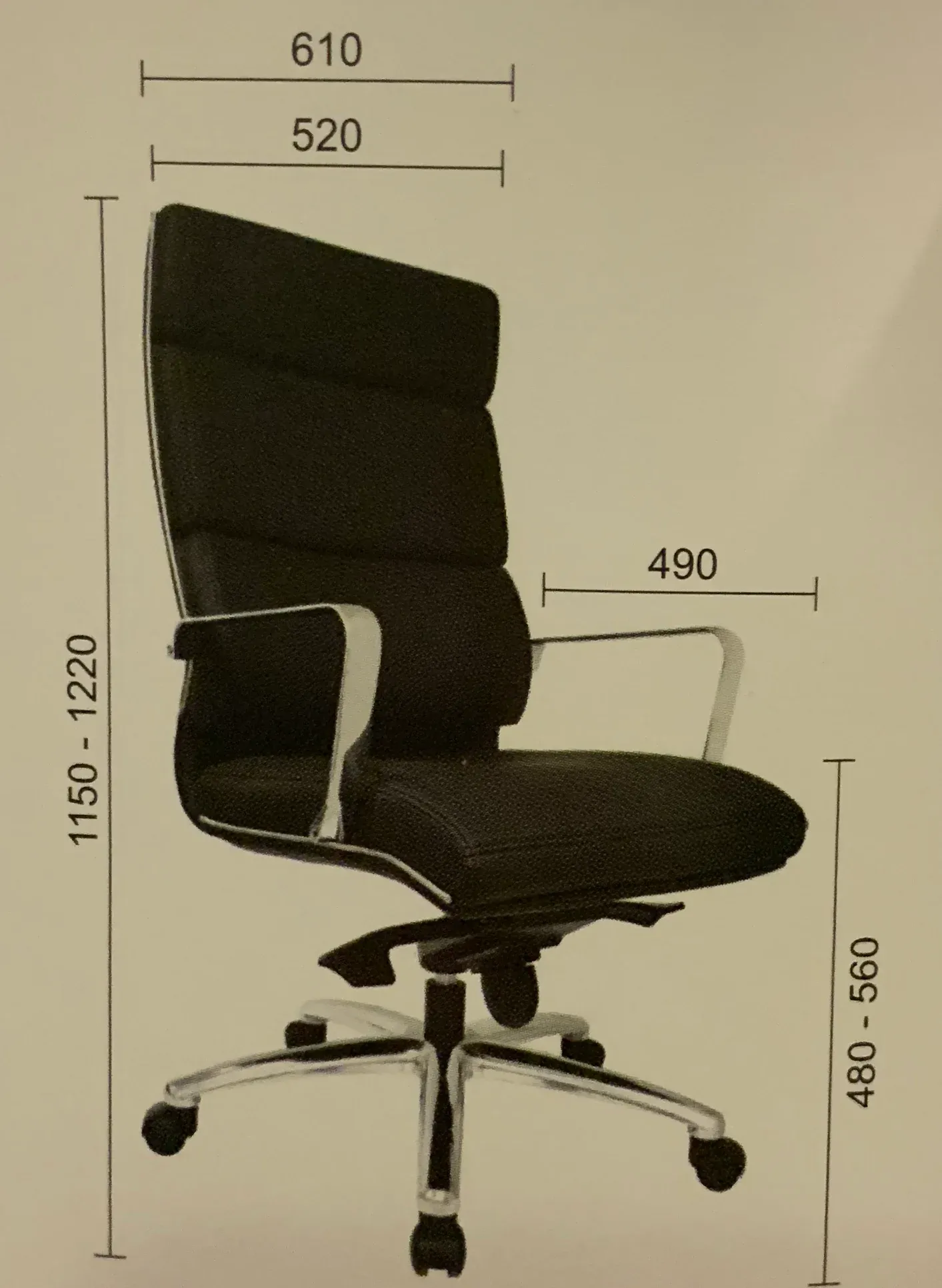 REGALIA HIGH BACK CHAIR