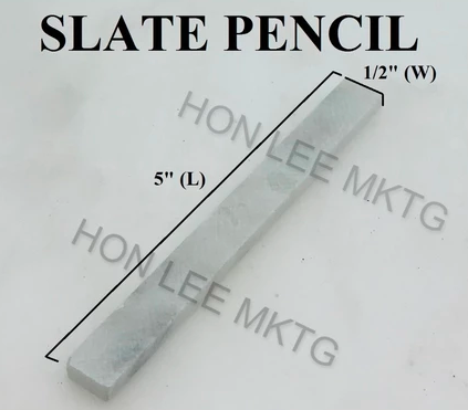 1/2" X 5" SLATE PENCIL per box