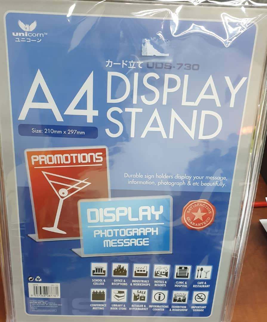 A4 Display Stand