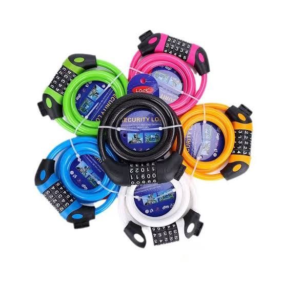 Others *Bicycle Security Colourful Safety Lock