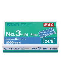 MAX STAPLES NO.3-1M
