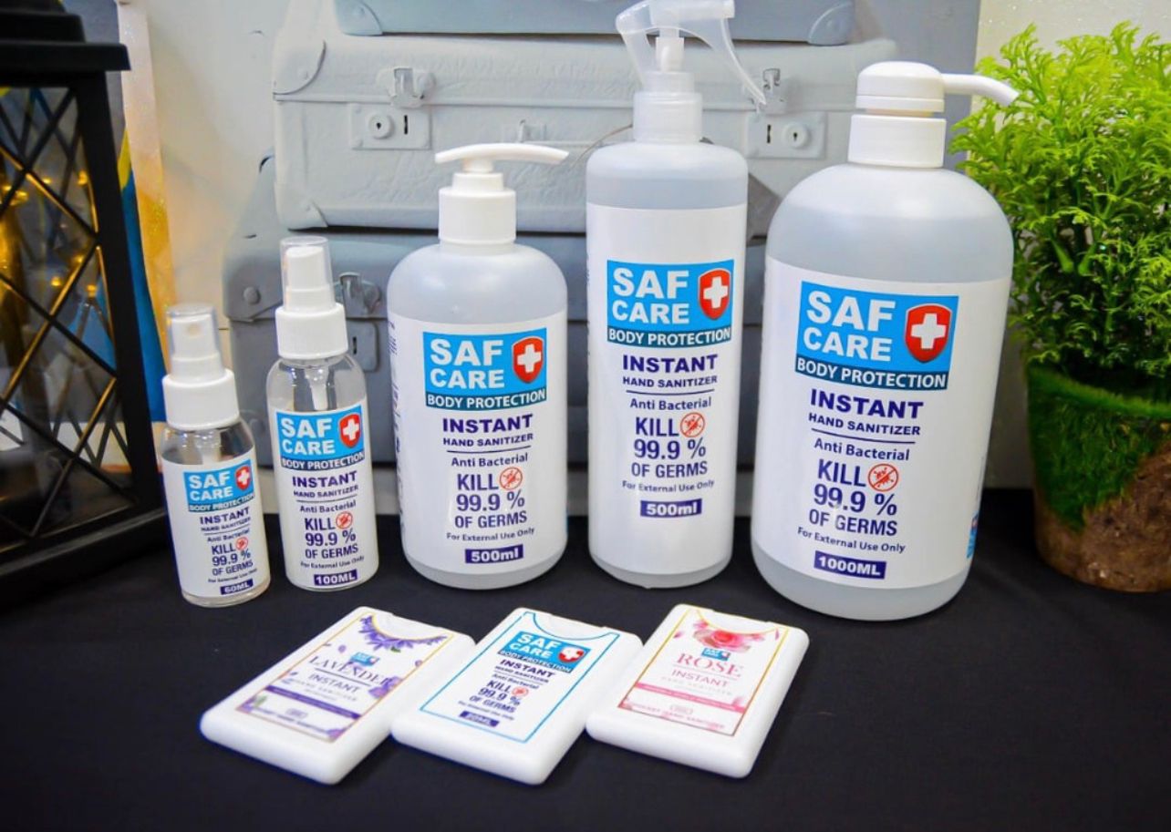 Safcare Hand Sanitizer by Saf Care KKM & Hospital Grade