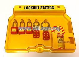 SAFE-D-LOCK Visible Lockout Station - V-LS10