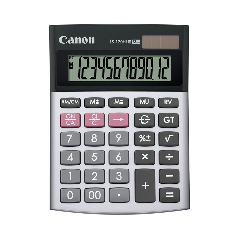 CANON CALCULATOR LS-120HI III (12 DIGITS)