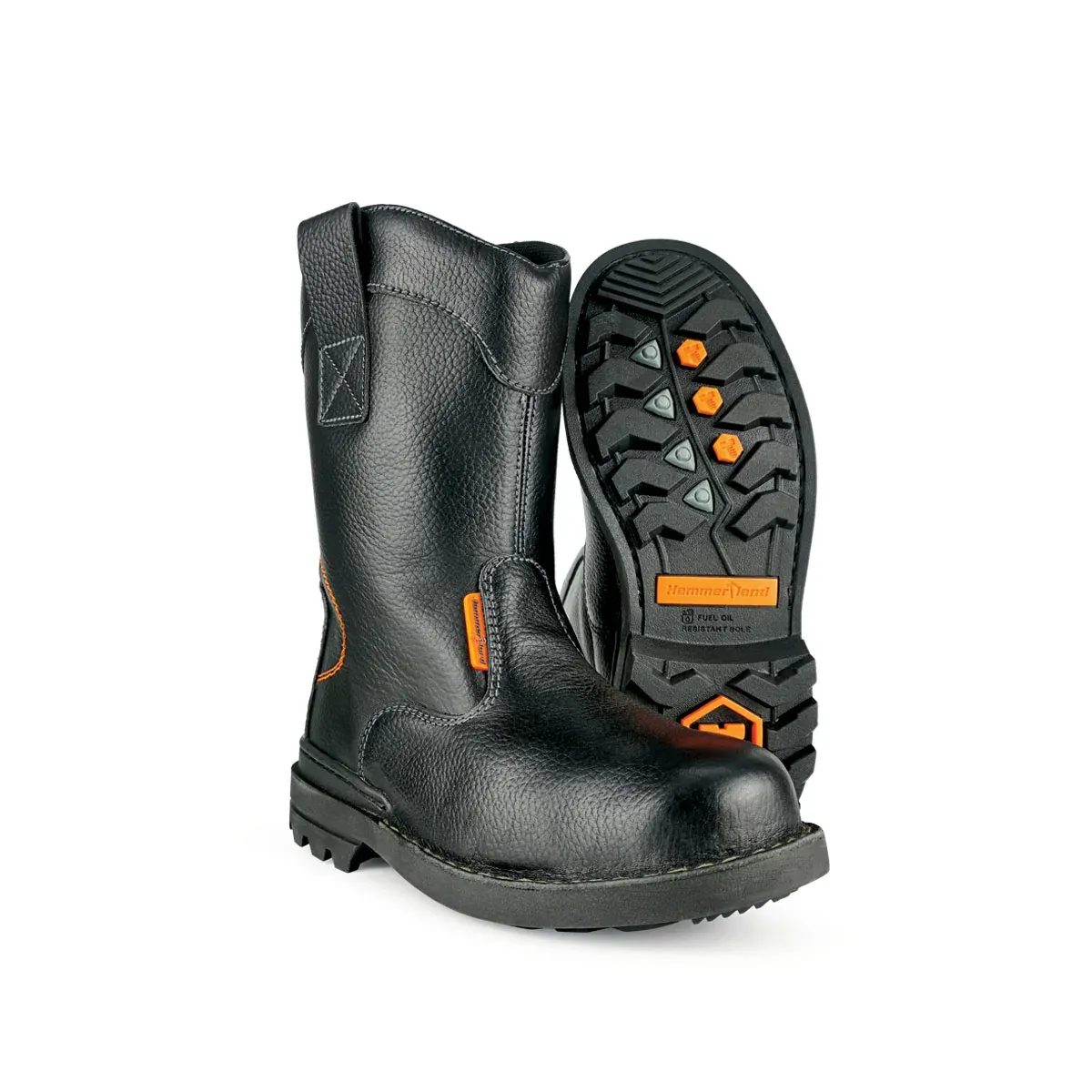 Hammerland High-cut Slip Ons - Black (UK 6-10)