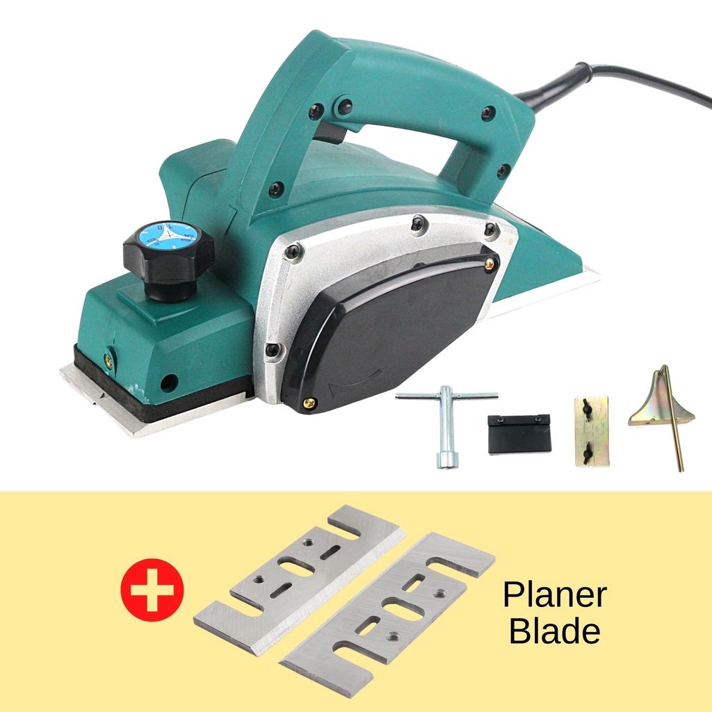 EKCO N1900B Corded Electric Wood Power Planer 580W 220V Ketam Kayu Professional Tools
