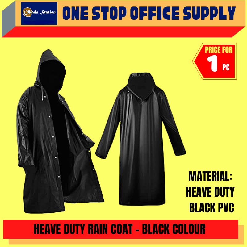RAIN COAT / BAJU HUJAN / PVC RAIN COAT / HEAVY DUTY RAIN COAT