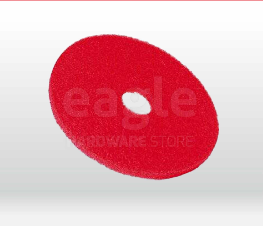 3M 5100 16"RED BUFFER PAD