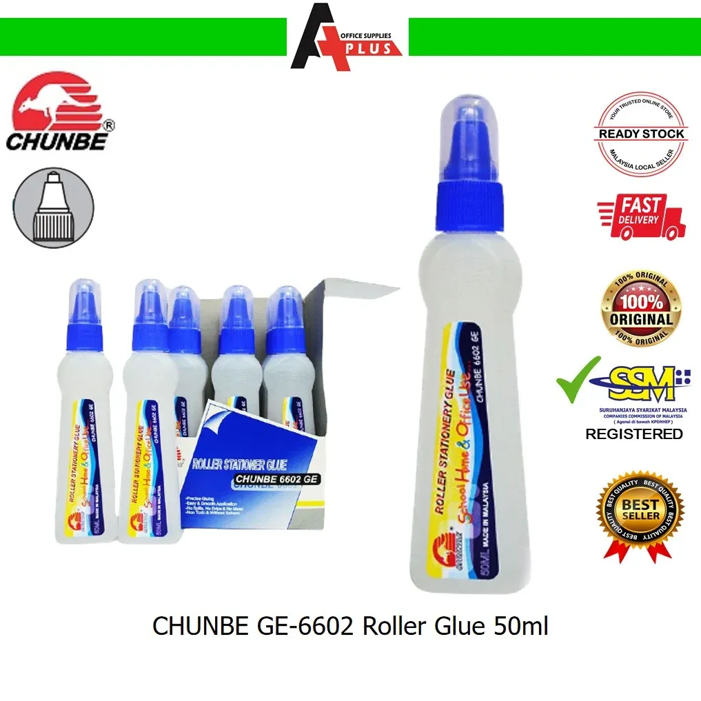 CHUNBE Roller Glue GE6602 50ml / Gam Cecair