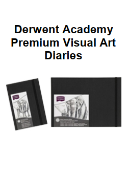 Genuine Malaysia Derwent Academy Product - Derwent Academy Premium Visual Art Diaries A4 Portrait R31305F