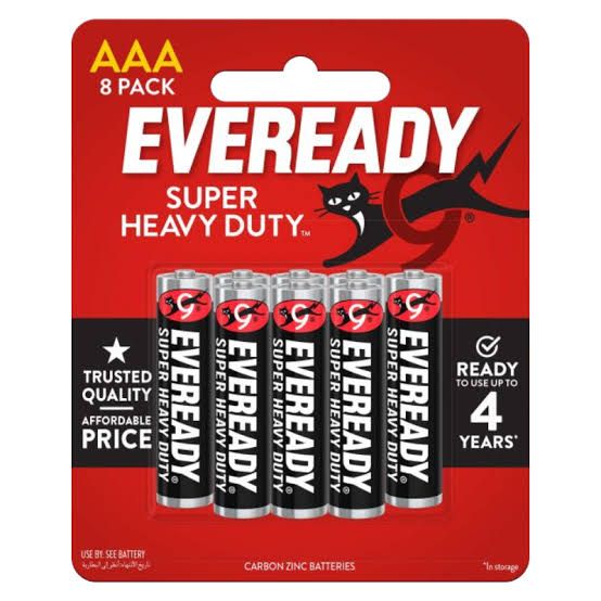 EVEREADY HD AAA BTY 2PC BP
