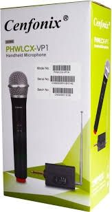 Cenfonix Handheld Microphone PHWLCX-VP1 Wireless