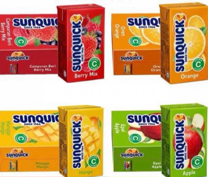 Sunquick Air Kotak Assorted Fruit Juice (125ml x 20s)