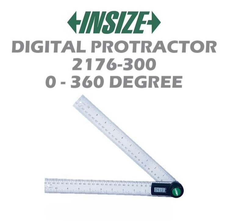 INSIZE DIGITAL PROTRACTOR 2176-300
